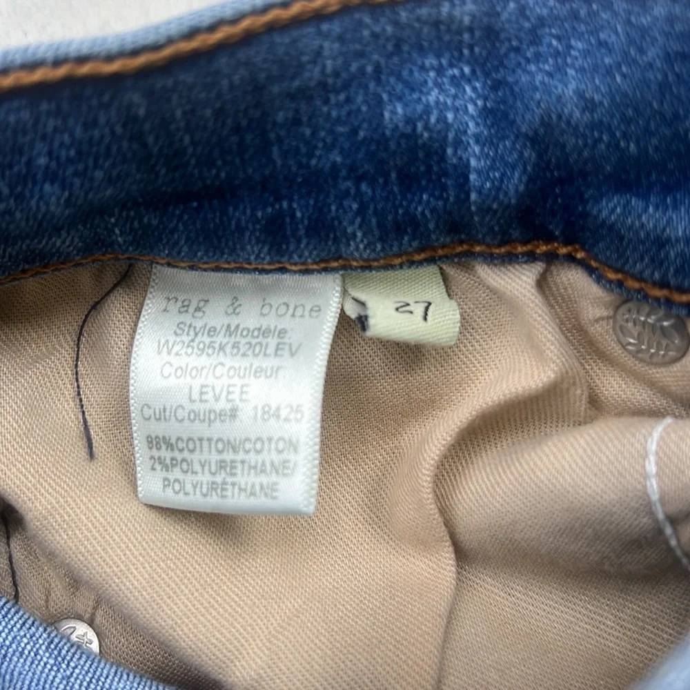 rag & bone midrise cropped